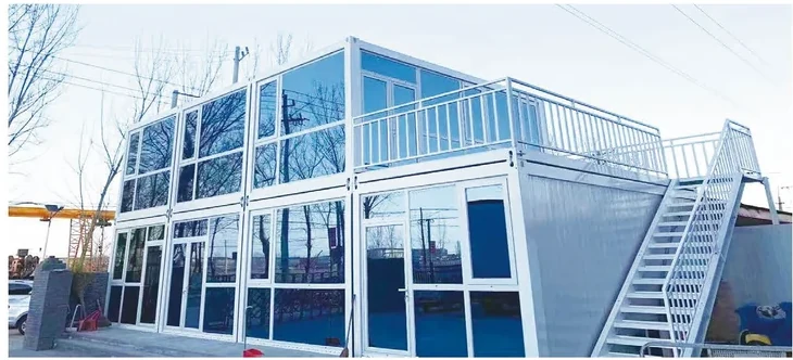 Modular Packaged House Functional Spaces