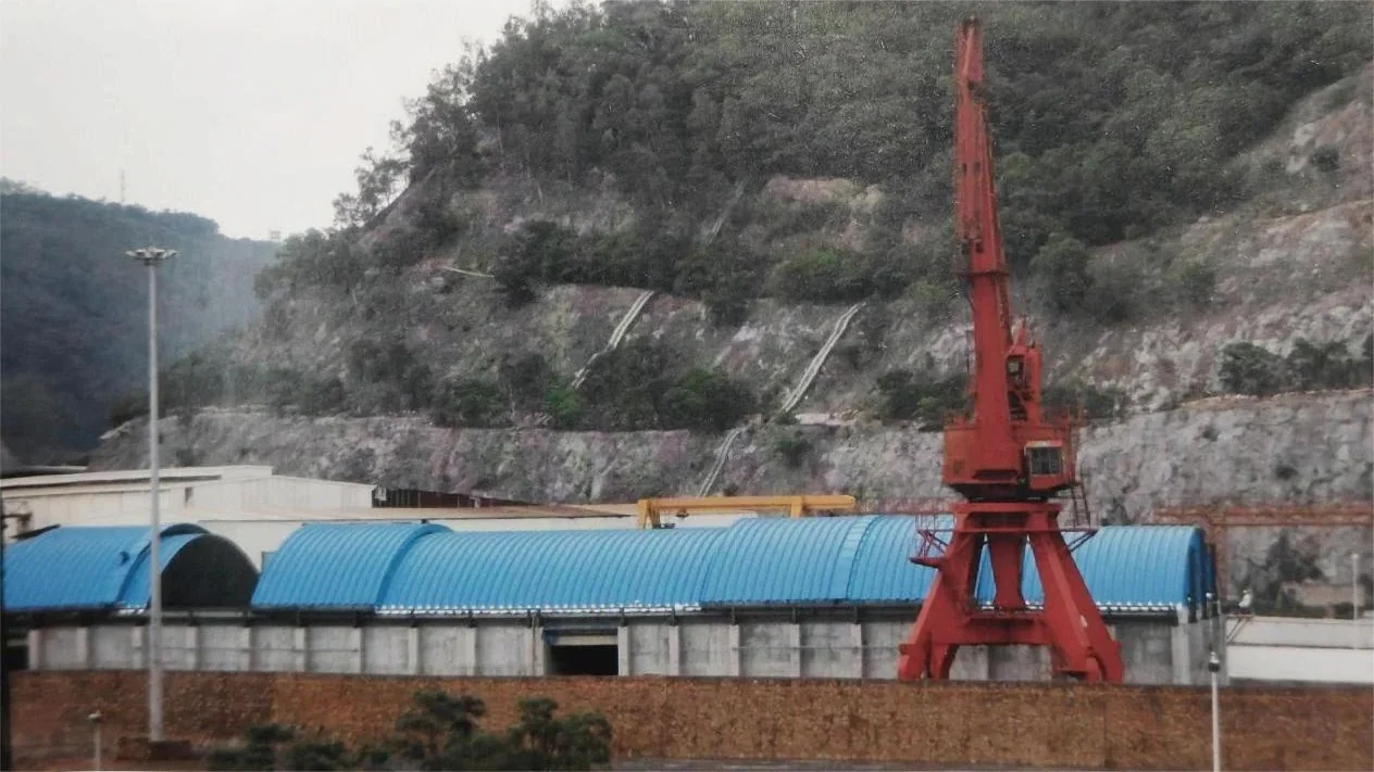 Relocatable Arched Corrugated Steel Roof for China Merchants Port, Shenzhen Gallery - 2